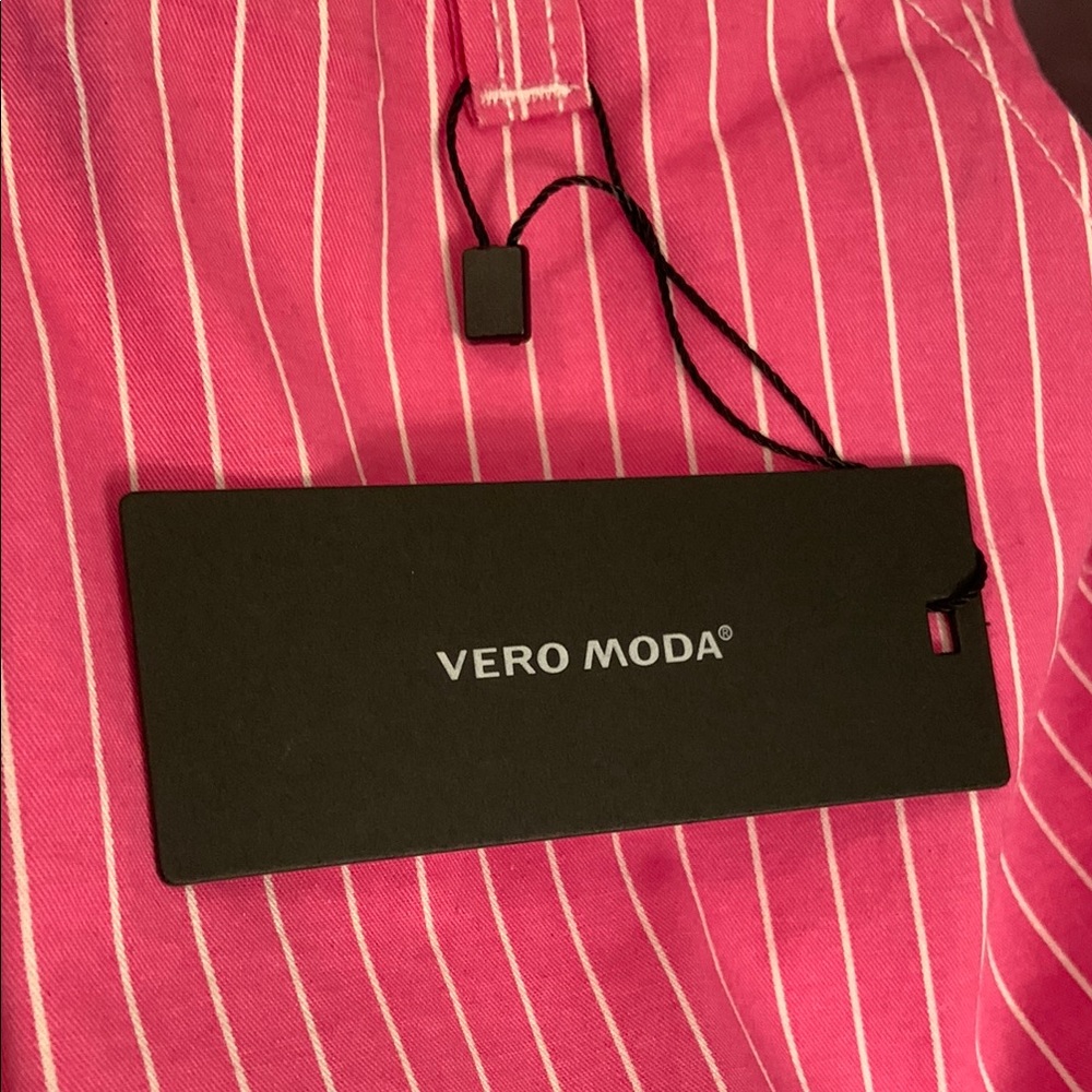 Vero Moda Pink Midi Pencil Skirt with Cargo Style - Picture 5 of 8